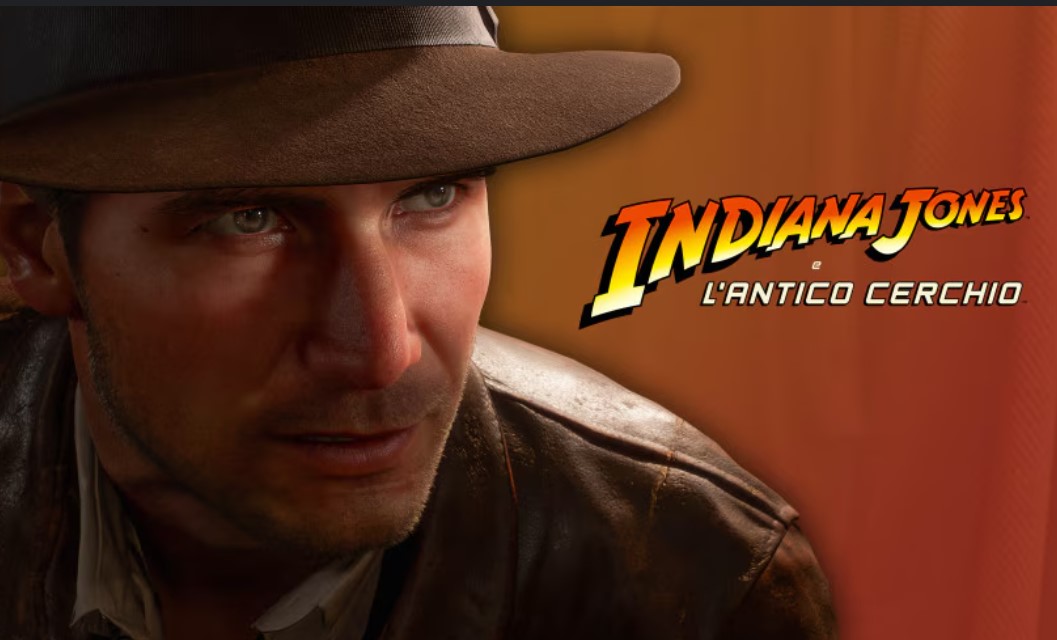 Immagine di un gioco di avventura con Indiana Jones, il protagonista della serie che arriva su PS5, pronto per l'uscita nel 2025.